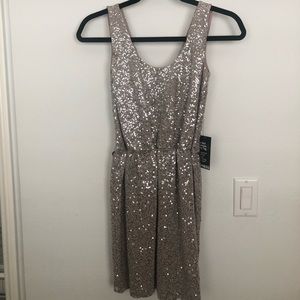 Express sequence dress